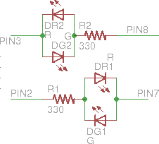 Digram showing single sided polarity check